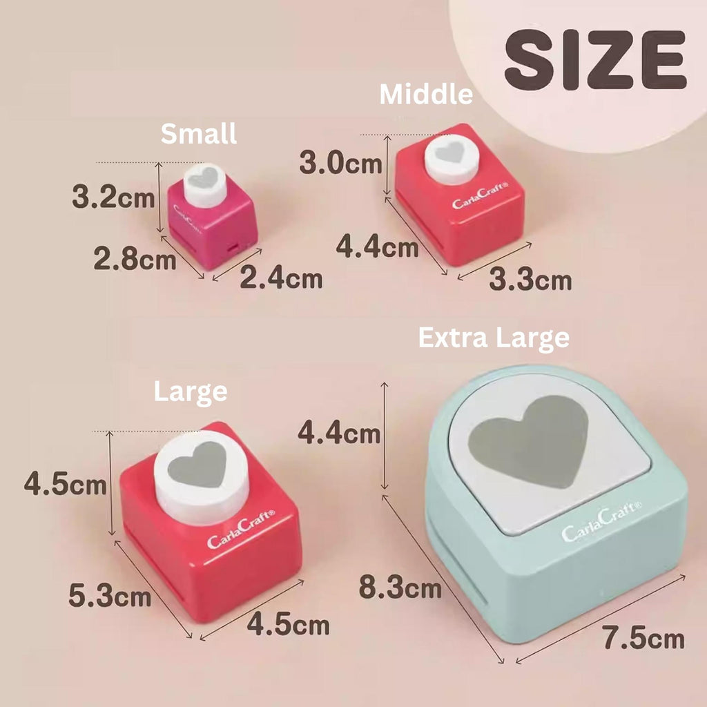 Crafting Paper Punch, Medium Size, Multiple Patterns (Compact Cutter)
