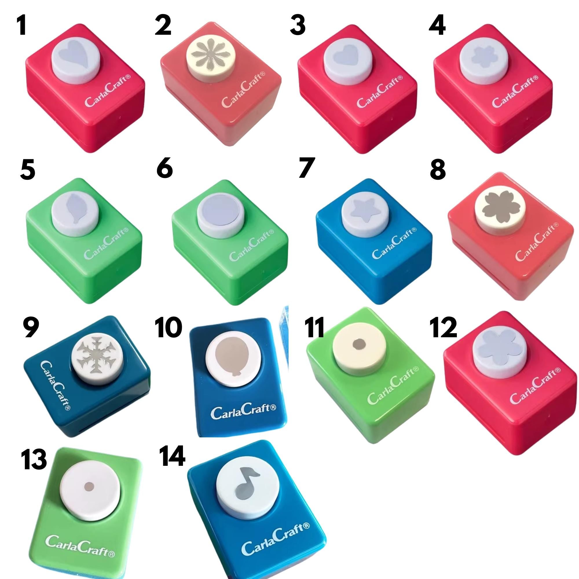 Crafting Paper Punch, Medium Size, Multiple Patterns (Compact Cutter)
