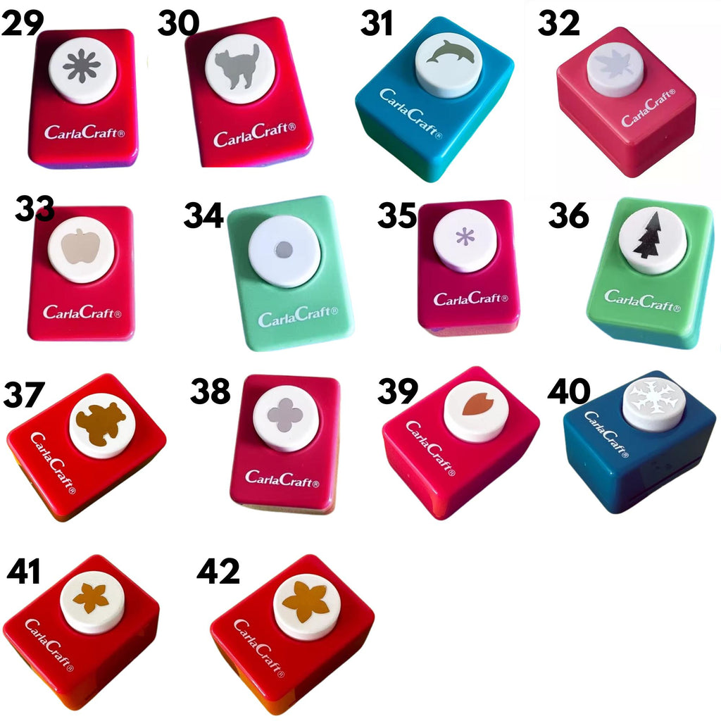 Crafting Paper Punch, Medium Size, Multiple Patterns (Compact Cutter)