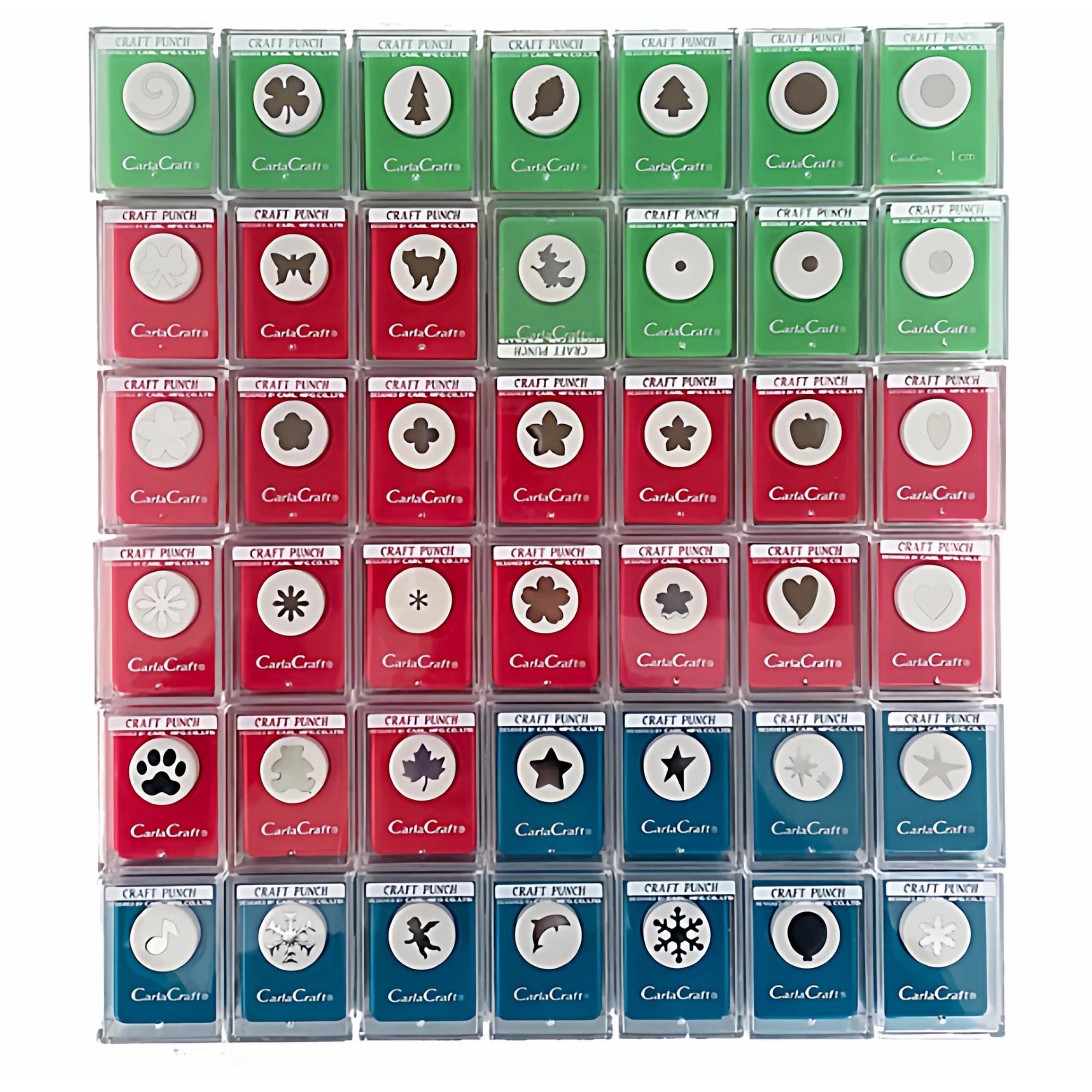 Crafting Paper Punch, Medium Size, Multiple Patterns (Compact Cutter)