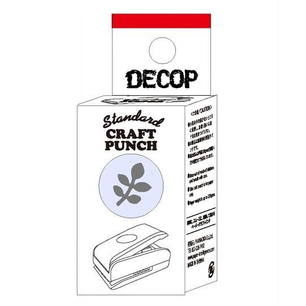 The image is a product packaging for a standard craft punch.