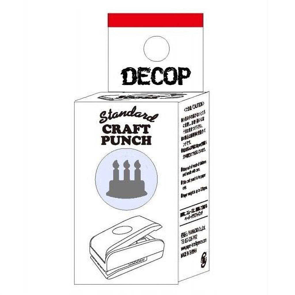 The image is a product packaging for a standard craft punch.