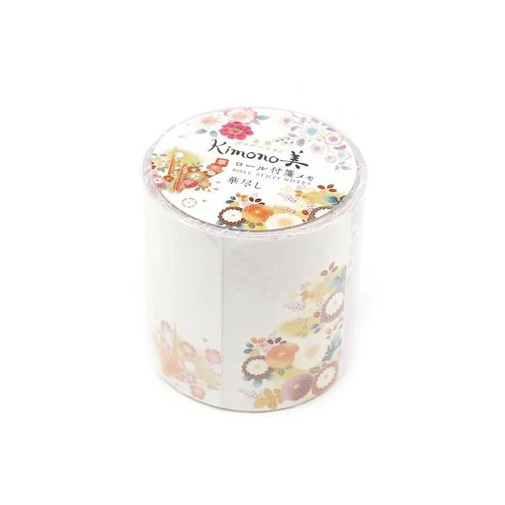 A cylindrical container with a floral pattern on its surface.