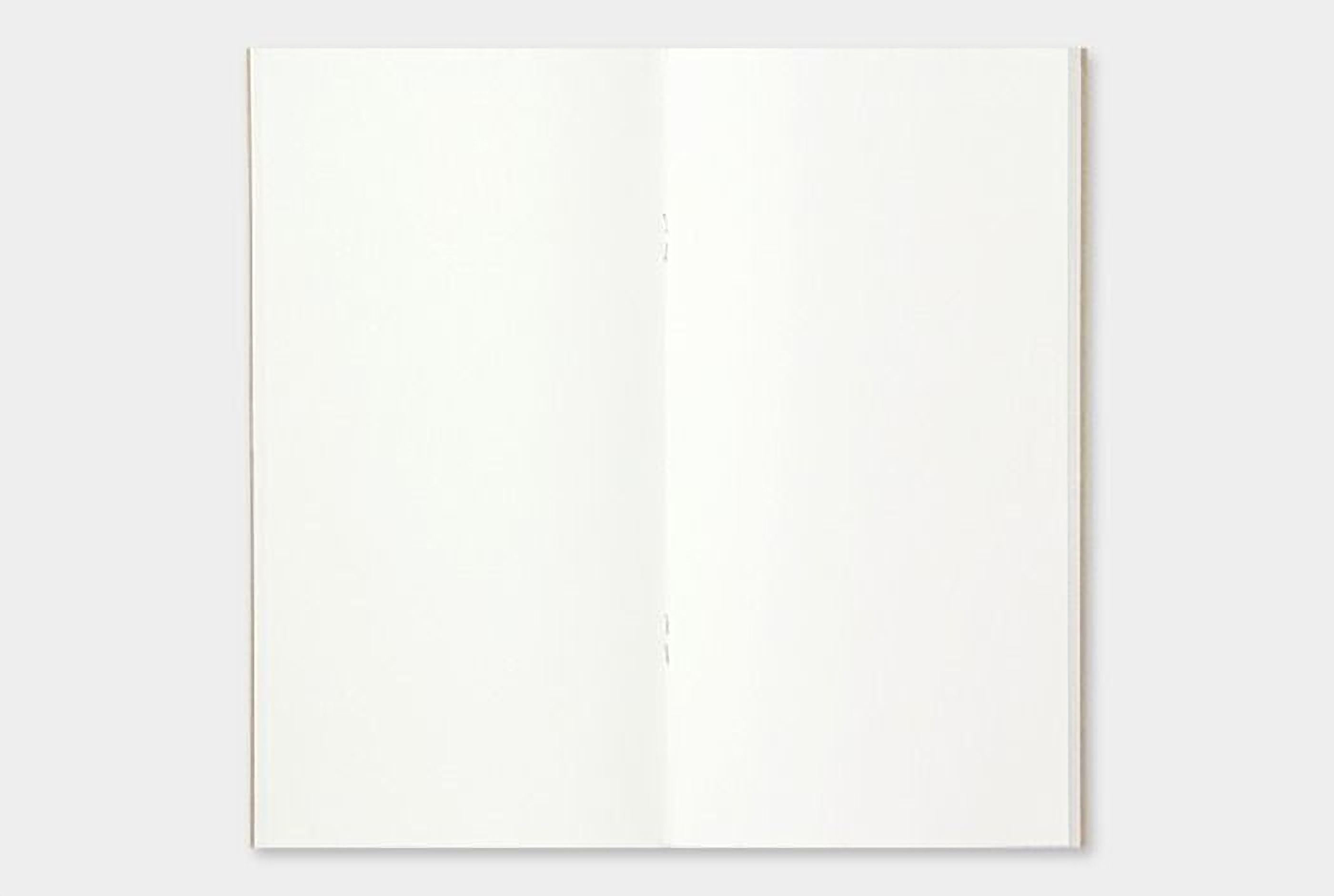 A blank, white notebook page.