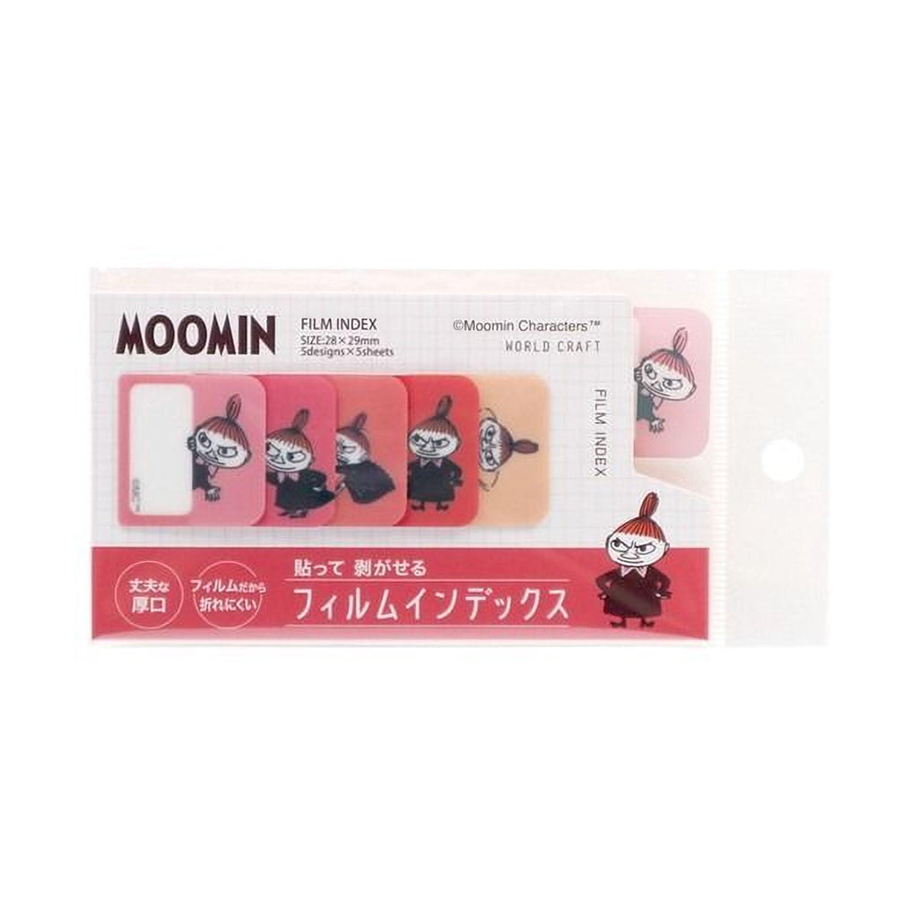 The image is a package containing a film index with a series of colorful stickers featuring cartoon characters.