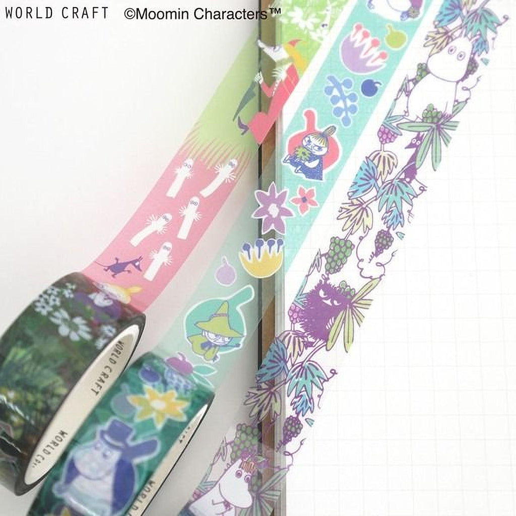 colorful and patterned tape rolls with various designs, including animals, flowers, and other decorative elements.