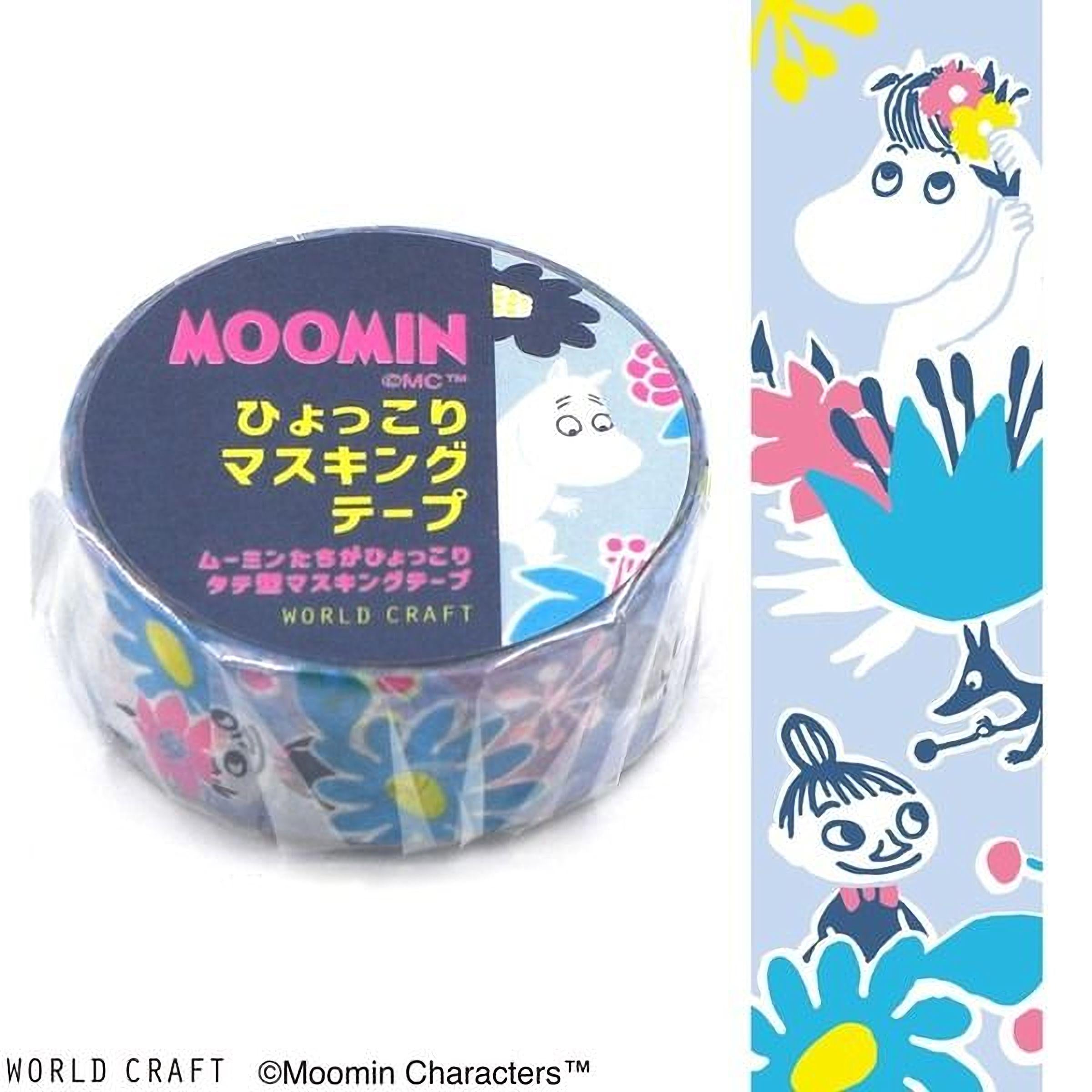 a circular object with a floral pattern and a character design, along with a partial view of a blue and white striped banner with a character design.