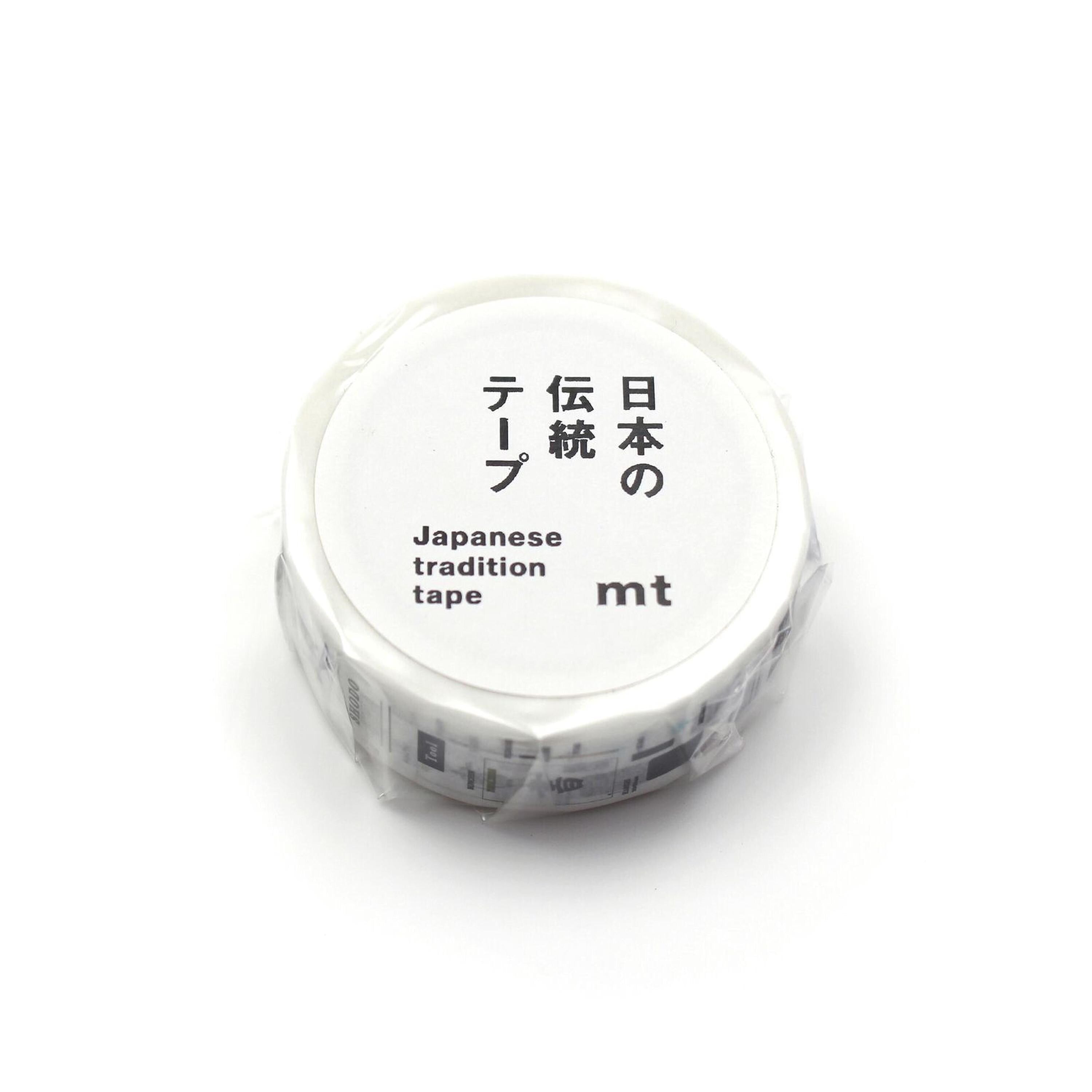 A roll of Japanese tradition tape.