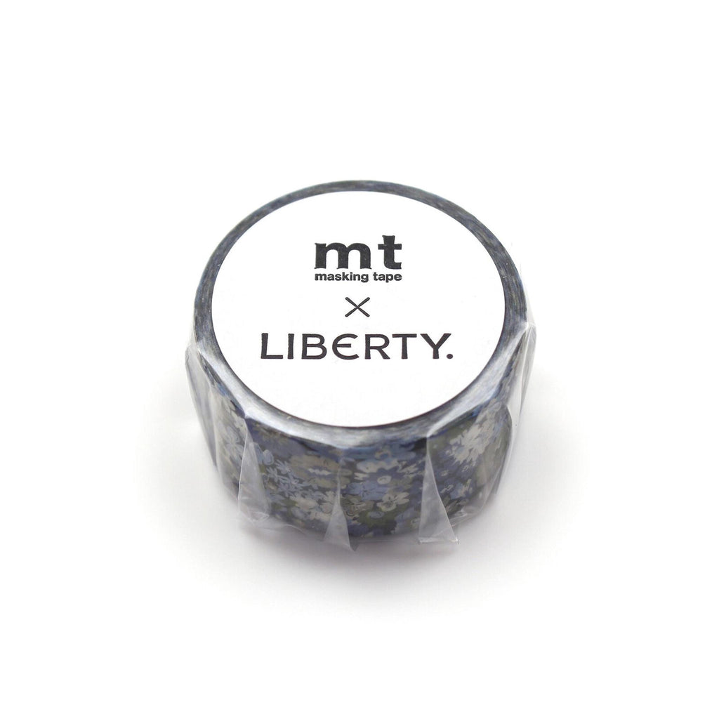 A cylindrical container with a label that reads "mt masking tape LIBERTY."