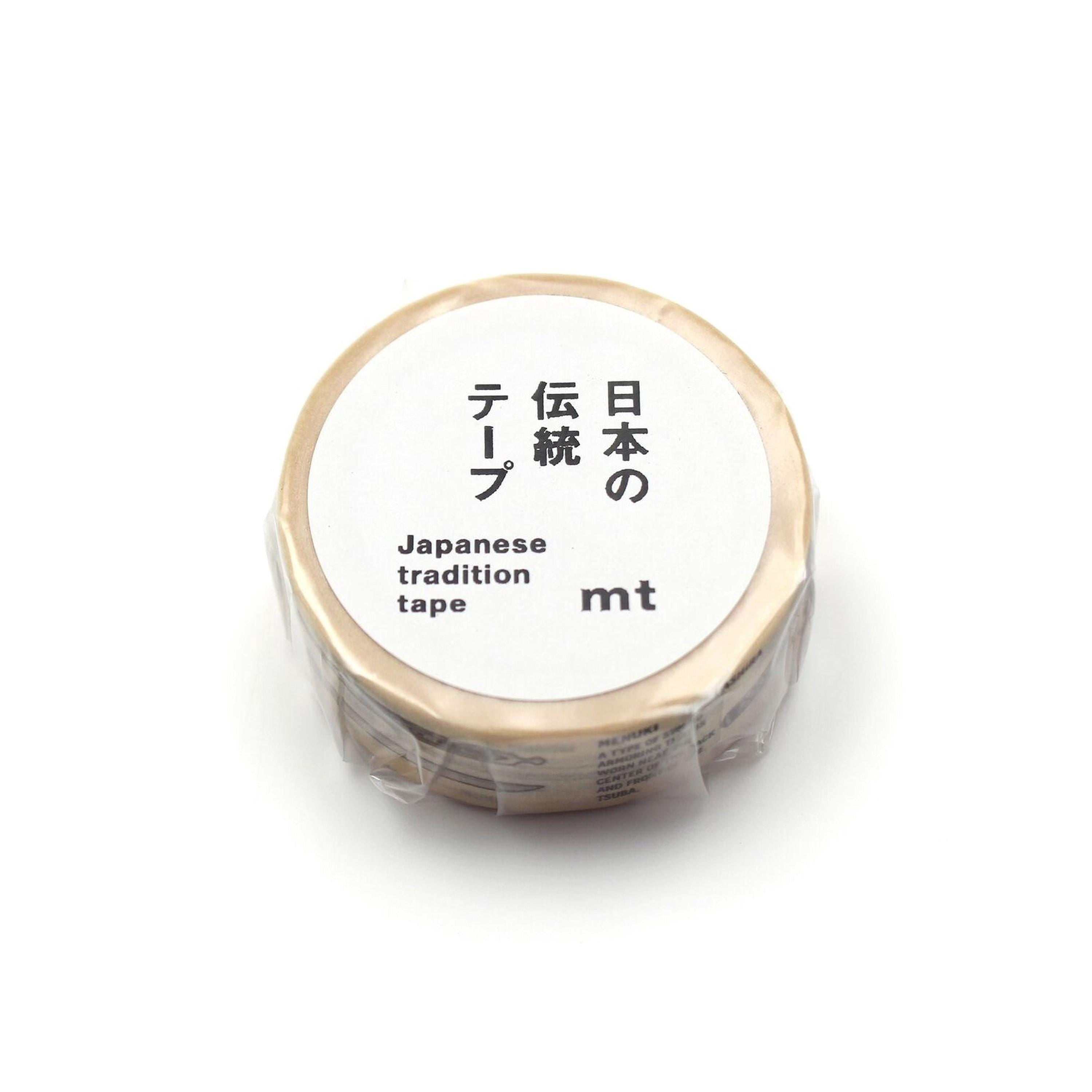 A round, white container with Japanese text and the word "mt" printed on it.