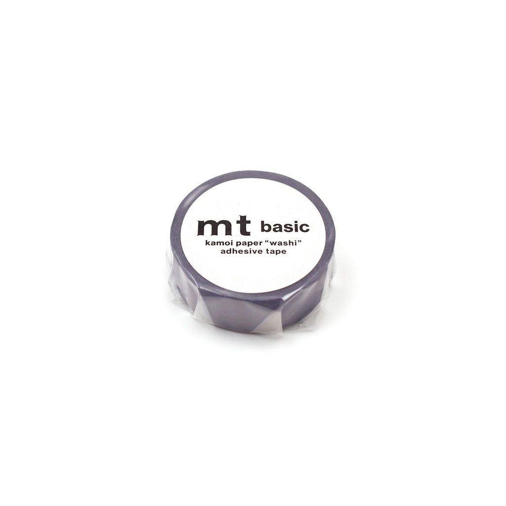 A roll of black and white kamol paper washi adhesive tape.