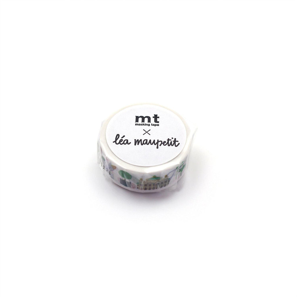 A round, white, and black object with text on it, placed against a white background.
