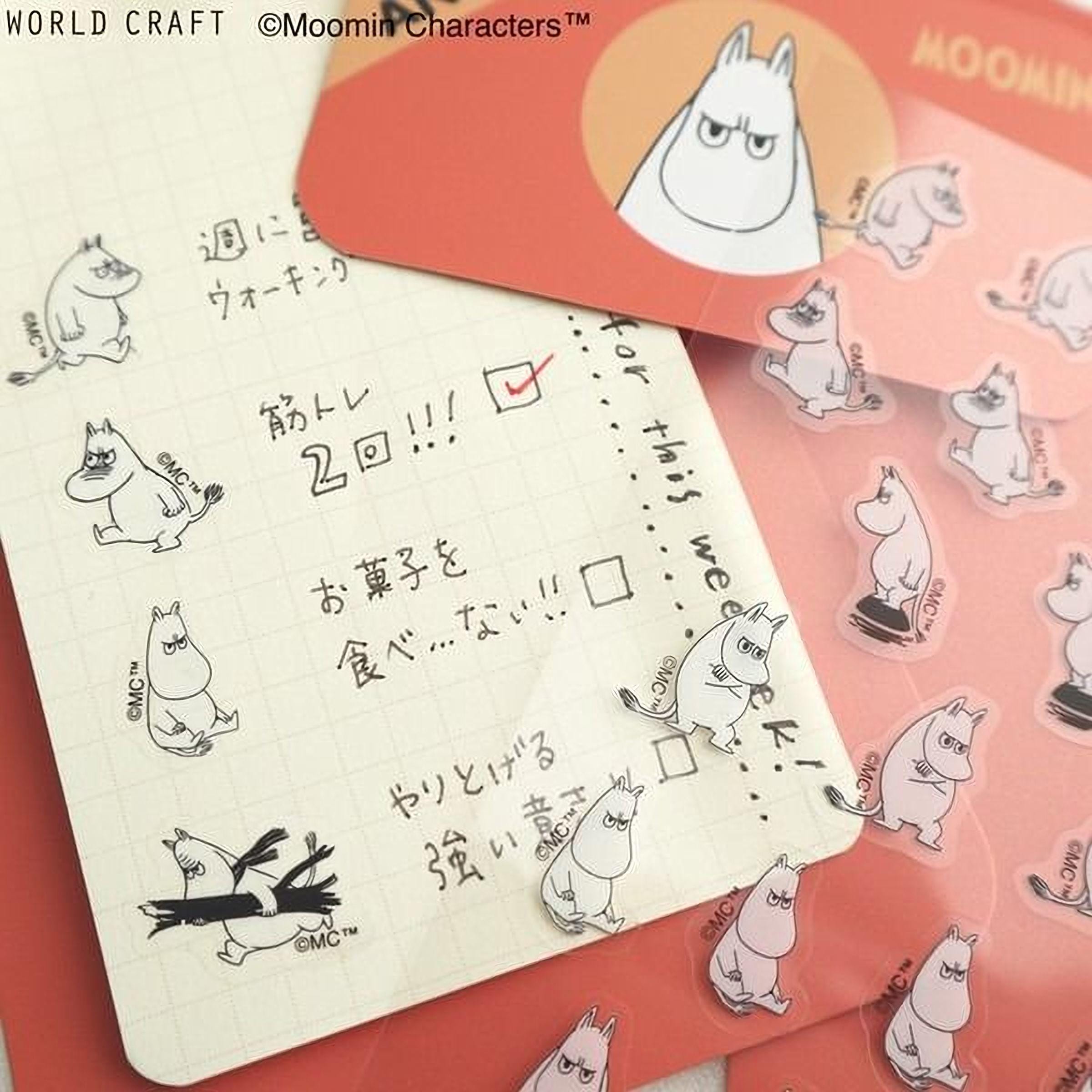 a collection of stickers and a piece of paper with Japanese text and illustrations.