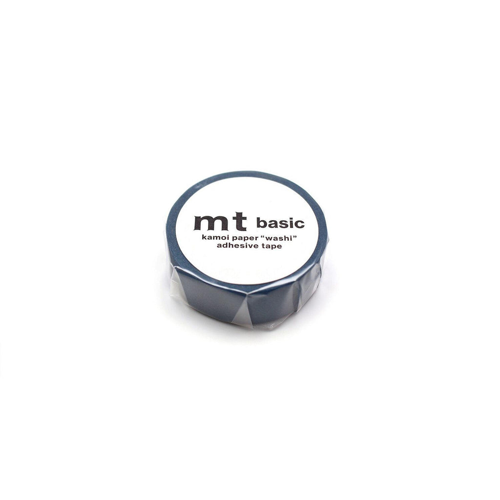 A roll of black kamol paper washi adhesive tape.