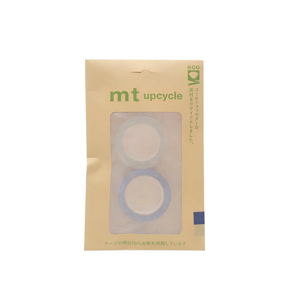 a package of two circular objects, which appear to be a pair of earrings or earrings. The packaging is brown and has a clear plastic window, allowing a view of the objects inside.