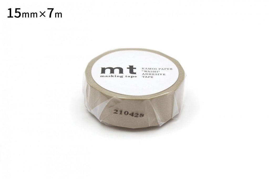 A roll of masking tape with the label "mt" printed on it.