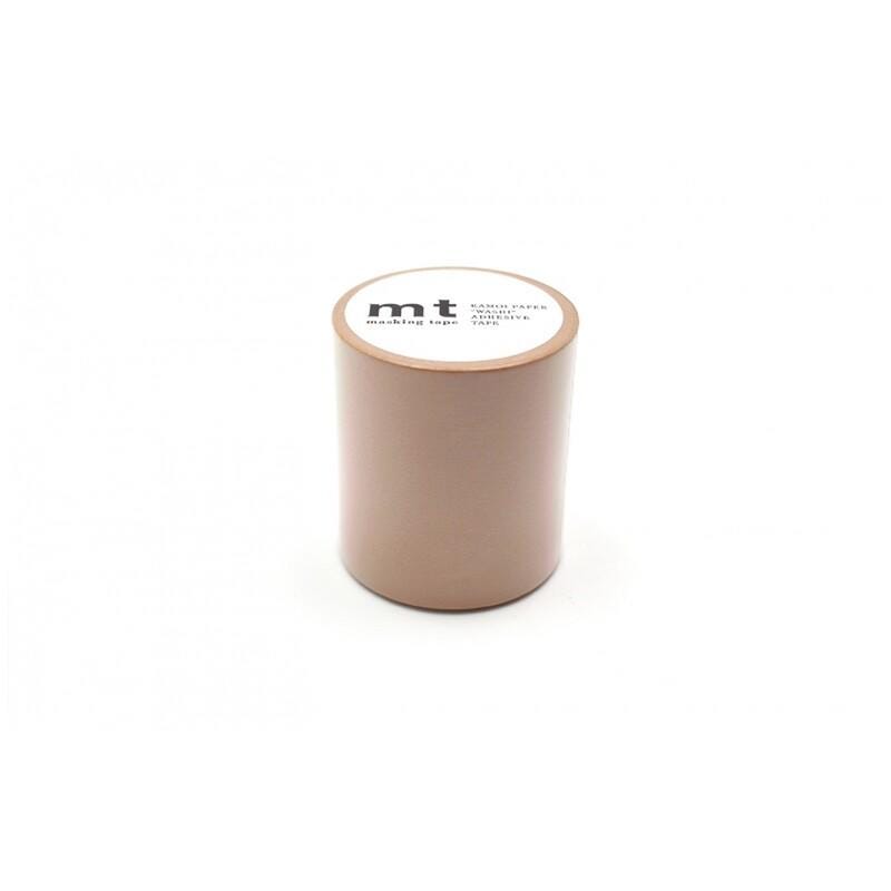 A cylindrical object with a white label on it, placed against a white background.