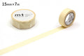 a roll of masking tape and a roll of tape on a white background.