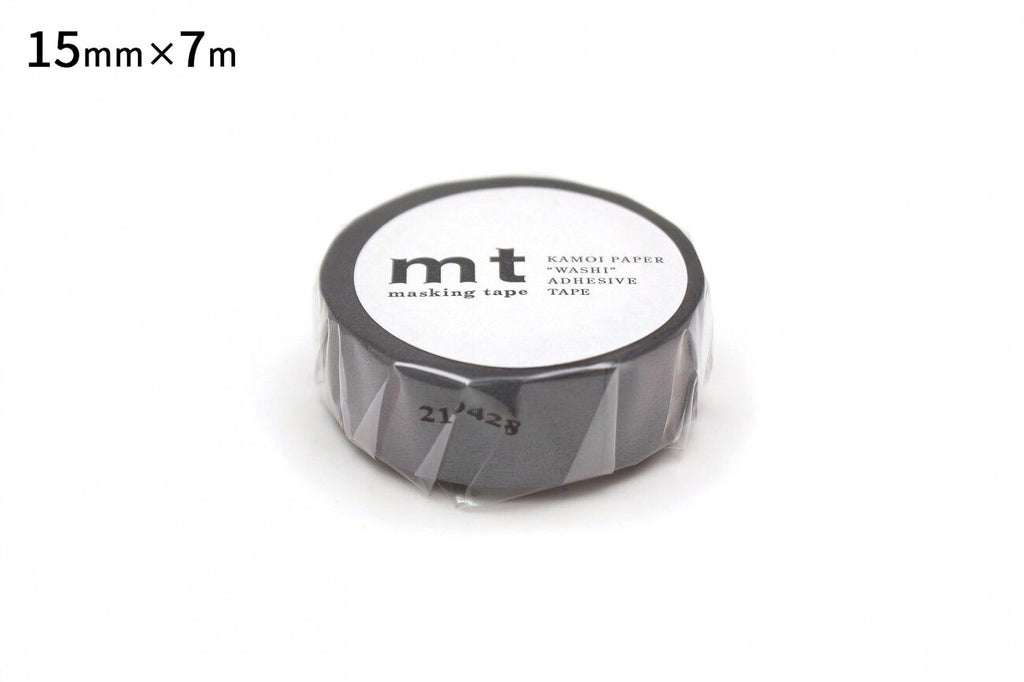 A roll of masking tape with the label "mt" printed on it.