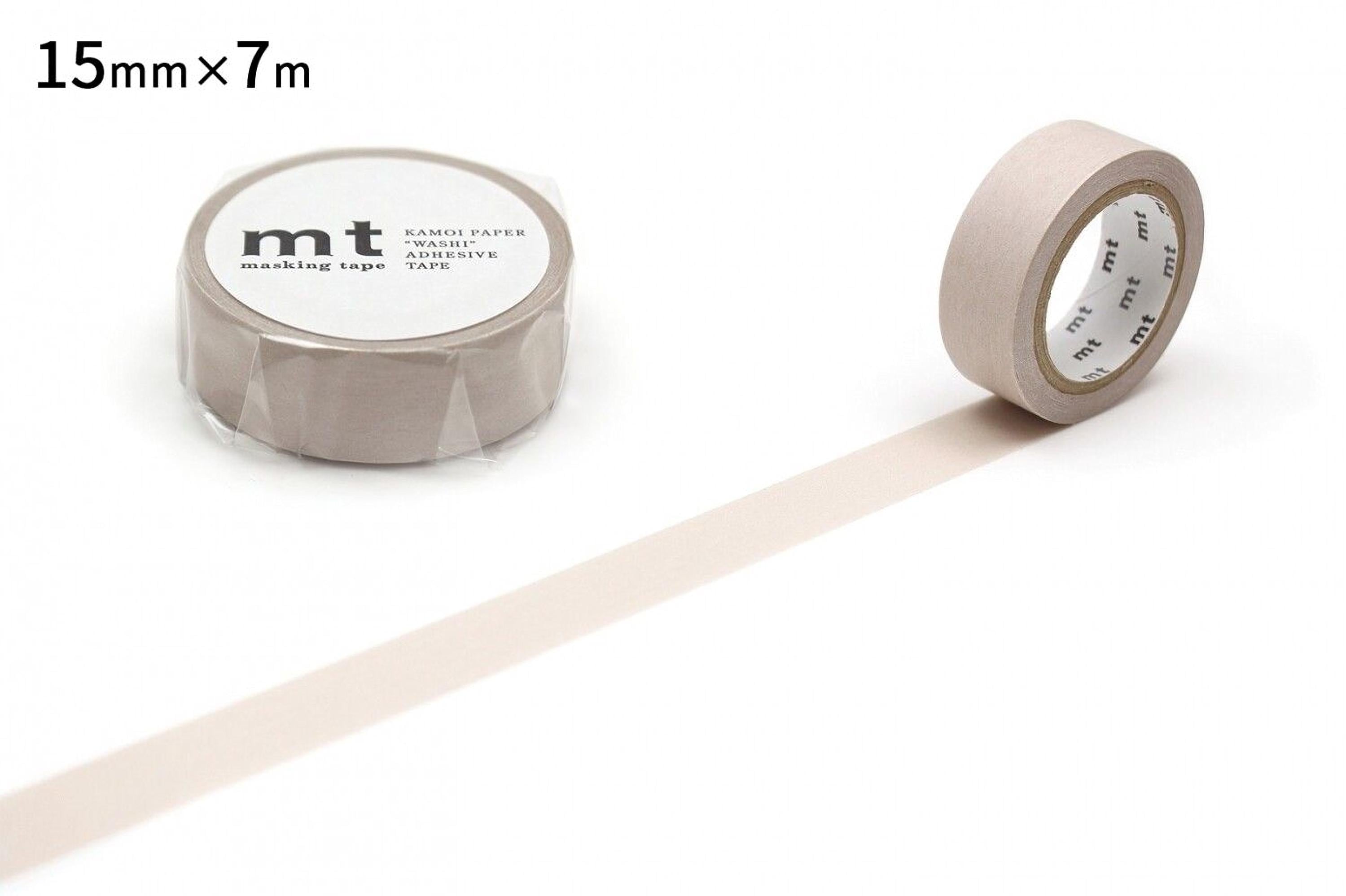a roll of masking tape and a single roll of tape on a white background.