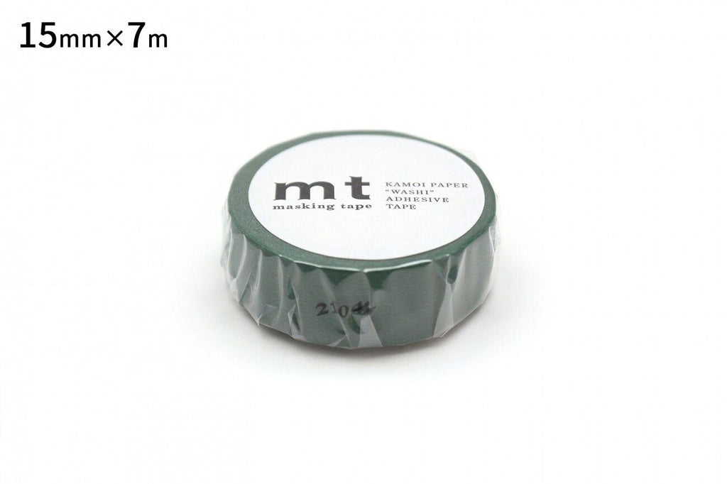 A roll of masking tape with a label that reads "KAMOL PAPER WASHI ADHESIVE TAPE" and "15mm x 7m".