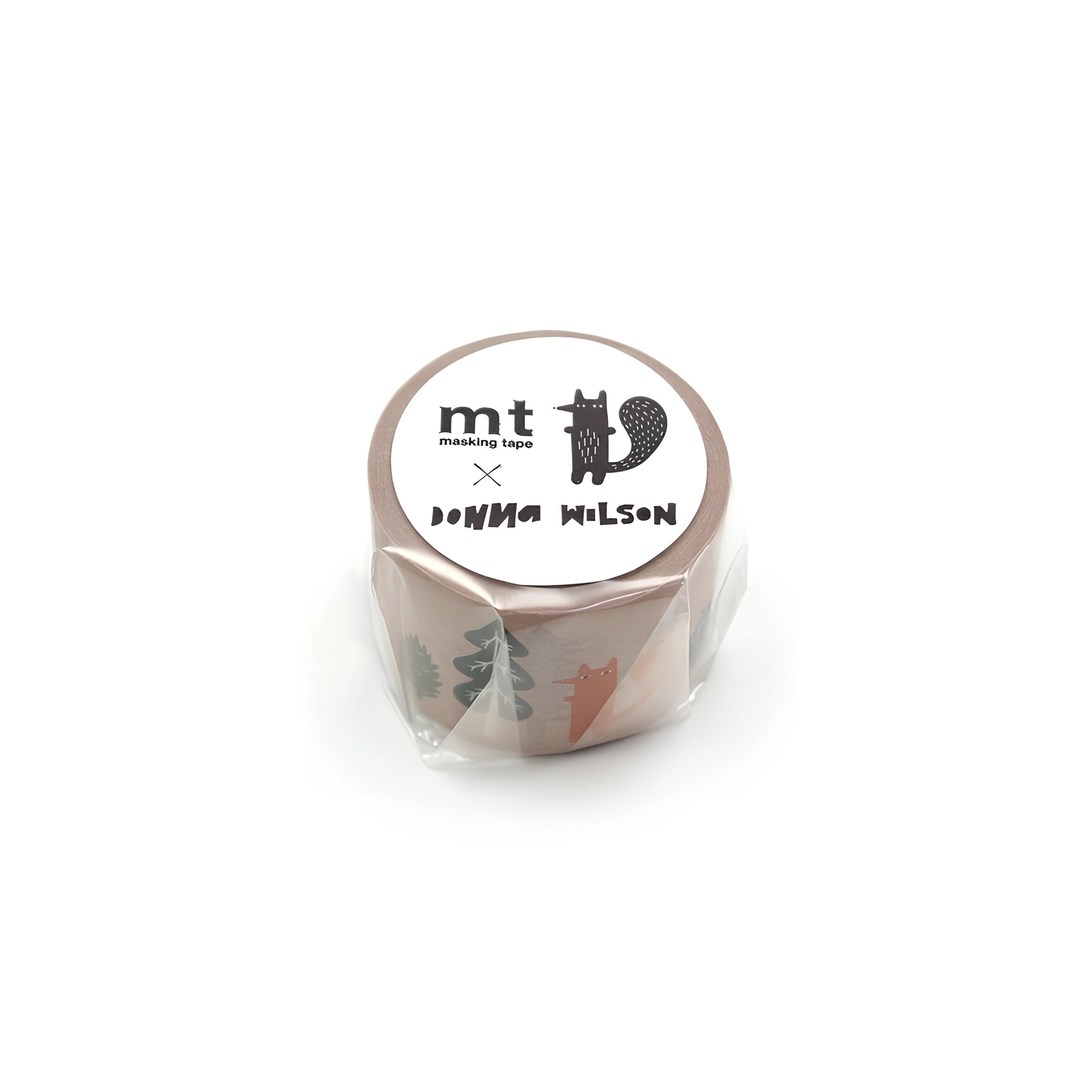 A round object with a label that includes text and a graphic design.