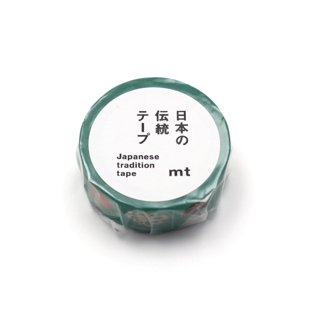 A roll of Japanese tradition tape with the text "おけけけけけけ" (Japanese characters) printed on it.