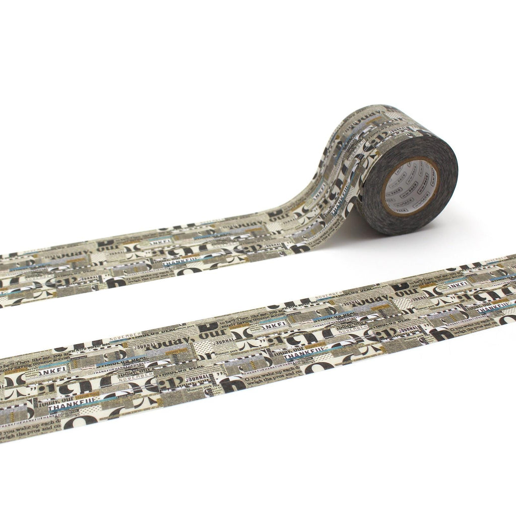 a roll of tape with a pattern on it