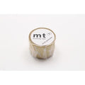 A roll of masking tape with a label that reads 'MT masking tape milk perchin'