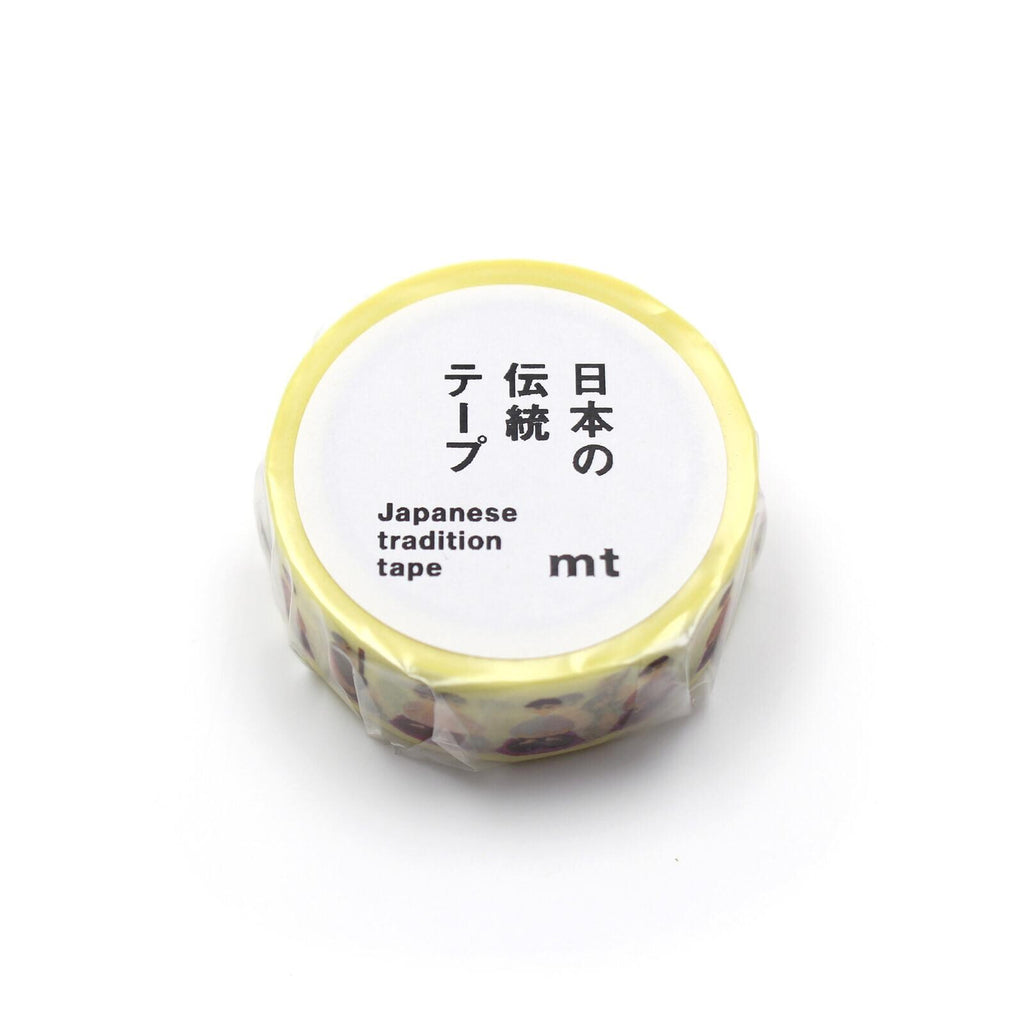 A roll of Japanese tradition tape with the text "おけけけけけけ" printed on it.